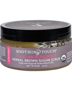 Soothing Touch Scrub - Organic - Sugar - Tuscan Bouquet - 8 oz