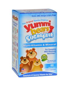 Hero Nutritional Products Hero Nutritionals Yummi Bears Multi-Vitamin and Mineral Sugar Free - 60 Yummi Bears
