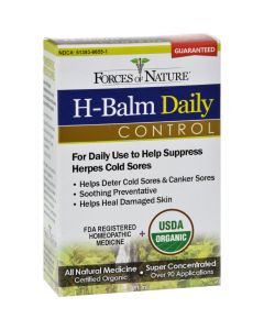 Forces of Nature Organic H-Balm Daily Control - 11 ml