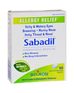 Boiron Sabadil Allergy - 60 Tablets