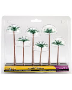 Woodland Scenics Palm Trees 3" To 5" 6/Pkg-