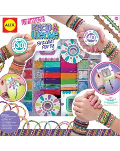 Alex Toys Ultimate Bead & Weave Bracelet Party Kit-
