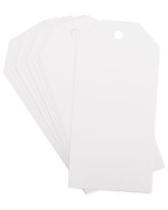 Quilled Creations Gift Tags 2"X4" 12/Pkg-White