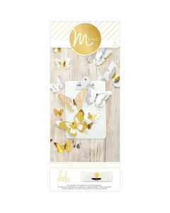 American Crafts Minc 3D Paper Butterflies 32/Pkg-