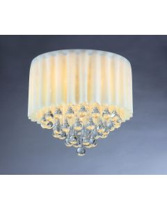 Warehouse of Tiffany Almond Curtain Crystal Chandelier