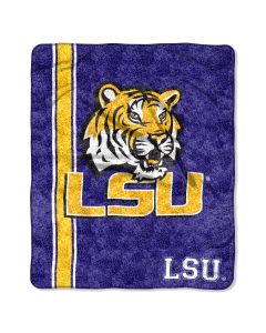 The Northwest Company LSU College "Jersey" 50x60 Sherpa Throw