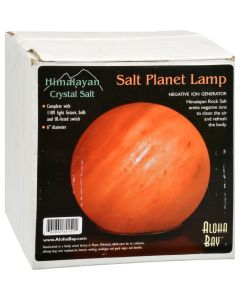 Himalayan Salt Crystal Lights Planet Globe Lamp - 1 Lamp