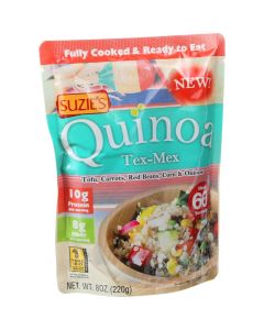 Suzie's Quinoa - Ready to Eat - Tex Mex - 8 oz - Case of 6