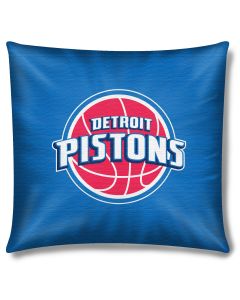 The Northwest Company Pistons 18"x18" Cotton Duck Toss Pillow (NBA) - Pistons 18"x18" Cotton Duck Toss Pillow (NBA)