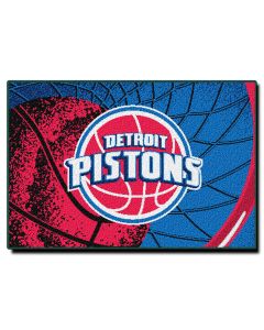 The Northwest Company Pistons 39"x59" Tufted Rug (NBA) - Pistons 39"x59" Tufted Rug (NBA)