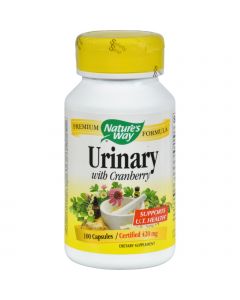 Nature's Way Urinary with Cranberry - 450 mg - 100 Capsules