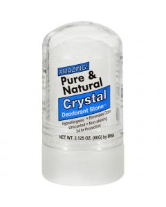 Thai Deodorant Stone Pure And Natural Crystal Mini Stick - 2 oz