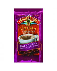 Land O Lakes Cocoa Classic Mix - Raspberry and Chocolate - 1.25 oz - Case of 12