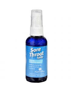 NatraBio Natra-Bio Sore Throat Pain Relief - 4 oz