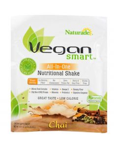 Naturade VeganSmart All-In-One Nutritional Shake - Chai - 1.51 oz - Case of 12