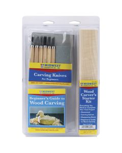 Midwest Products Wood Carver's Starter Kit-8pcs
