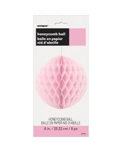 Unique Industries Honeycomb Ball 8"-Lovely Pink