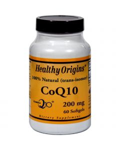 Healthy Origins COQ10 - 200 mg - 60 Softgels