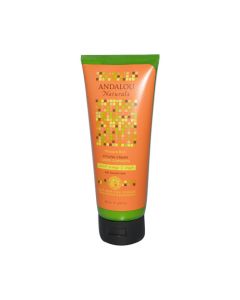 Andalou Naturals Smooth Hold Styling Cream Argan and Sweet Orange - 6.8 fl oz