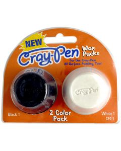 FPC Wax Pucks Set 2pc-Black And White