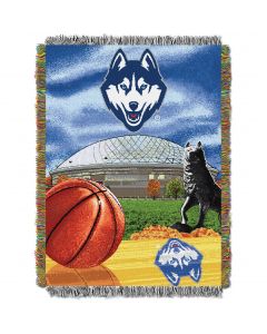 The Northwest Company U Conn College "Home Field Advantage" 48x60 Tapestry Throw