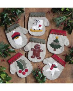 Rachel's Of Greenfield Warm Hands Ornament Kit 6/Pkg-4"X4.5"