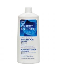 Desert Essence Mouthwash - Tea Tree Whitening Mint - 16 fl oz