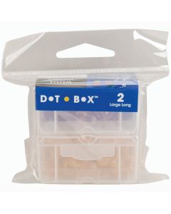 Cottage Mills Dot Box Refill Boxes 2/Pkg-Large Long 2.5"X1.25"X1"