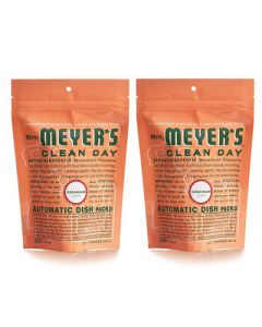 Mrs. Meyer's Automatic Dishwasher Packs - Geranium - Case of 6 - 12.7 oz