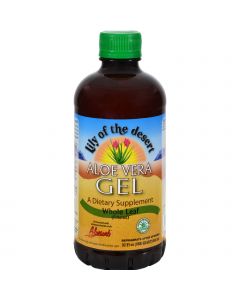 Lily of the Desert Aloe Vera Gel Whole Leaf - 32 fl oz - Case of 12