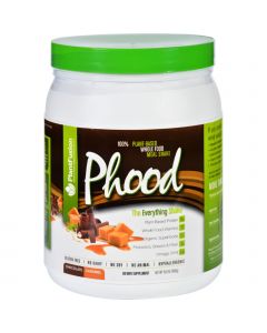 PlantFusion Phood Shake - Powder - Chocolate Caramel - 15.9 oz