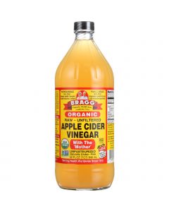 Bragg Apple Cider Vinegar - Organic - Raw - Unfiltered - 32 oz - case of 12