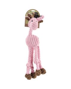 Nandog Pet Gear Nandog My BFF Corduroy Plush Toy-Pink Deer