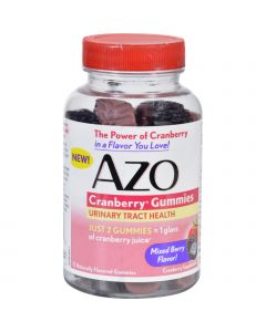 Azo Cranberry Gummies - 72 Count