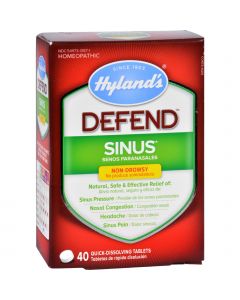 Hyland's Hylands Homeopathic Sinus - Defend - 40 Tablets