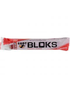 Clif Bar Clif Shot Bloks - Organic Strawberry - Case of 18 - 2.1 oz