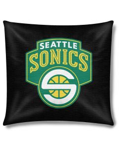 The Northwest Company Supersonics 18"x18" Cotton Duck Toss Pillow (NBA) - Supersonics 18"x18" Cotton Duck Toss Pillow (NBA)