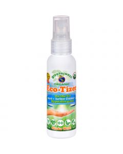 Greenerways Organic Eco Tizer Counter Display - 2 oz - Case of 12