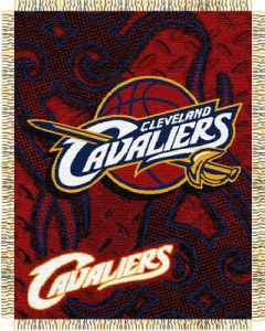 The Northwest Company Cavaliers 48"x60" Triple Woven Jacquard Throw (NBA) - Cavaliers 48"x60" Triple Woven Jacquard Throw (NBA)