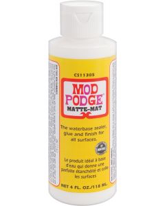 Plaid:Craft Mod Podge Matte Finish-4oz