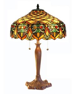 Warehouse of Tiffany Tiffany-Style Ariel Table Lamp - Tiffany-Style Ariel Shade Table Lamp