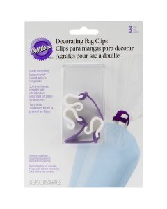 Wilton Decorating Bag Clips 3/Pkg-
