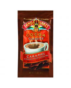 Land O Lakes Cocoa Classic Mix - Caramel and Chocolate - 1.25 oz - Case of 12