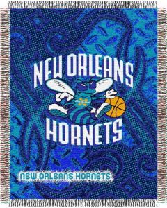 The Northwest Company Hornets 48"x60" Triple Woven Jacquard Throw (NBA) - Hornets 48"x60" Triple Woven Jacquard Throw (NBA)