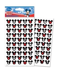 Sticko Disney Dimensional Stickers-Mickey Ears Alphabet