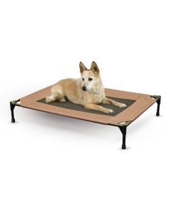 K&H Pet Products Original Pet Cot Large Gray 30" x 42" x 7"
