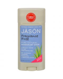 Jason Natural Products Jason Deodorant Stick Natural Fragrance Free - 2.5 oz