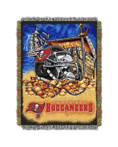 The Northwest Company Bucs  "Home Field Advantage" 48x60 Tapestry Throw
