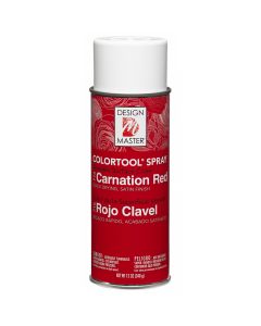 Design Master Colortool Spray Paint 12oz-Carnation Red