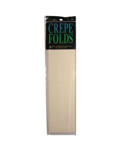 Cindus Crepe Folds 20"X7.5'-Ivory